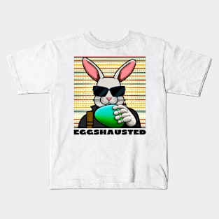 Eggshausted (3) Kids T-Shirt